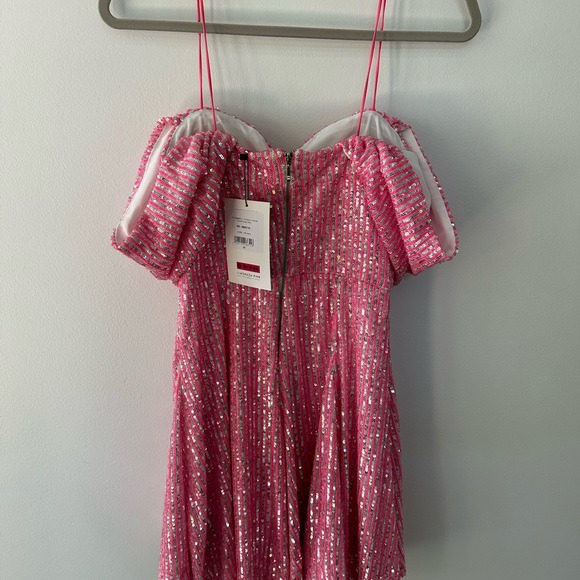 Pink Diamond Sequin Dress - Picture 10 of 10